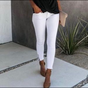 Beautiful Guess Skinny White Jeans - Ankle length